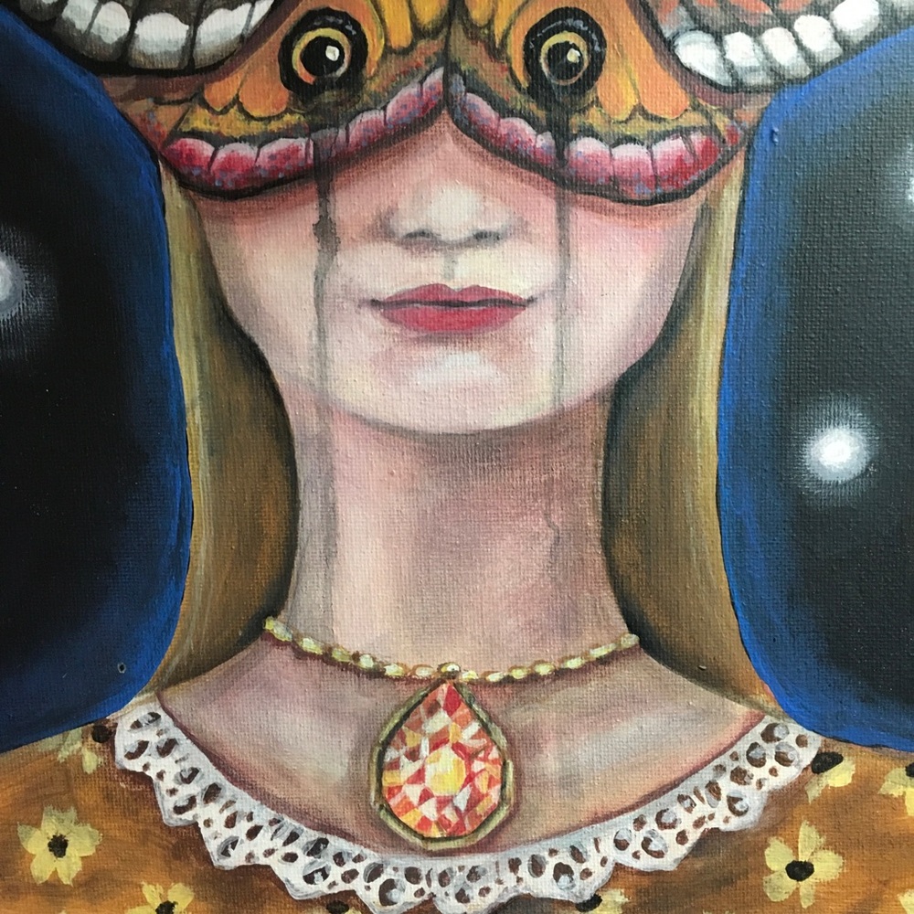 Original Art - THE EMPRESS’S TEARS - Acrylic on Canvas - Picture 11 of 14